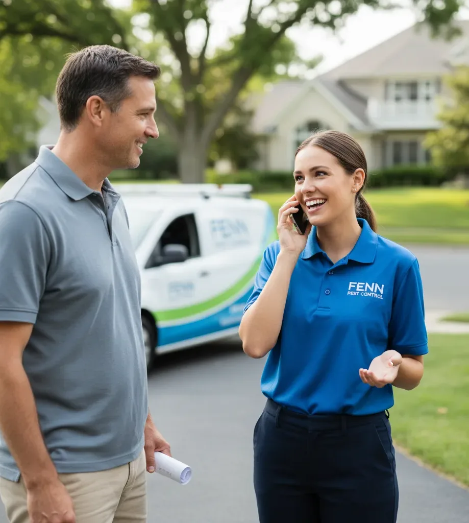 Fenn Pest Control customer support in Big Bend